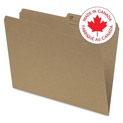 File Folder-Letter 10.5 Point Reversible, Natural Sand - R412