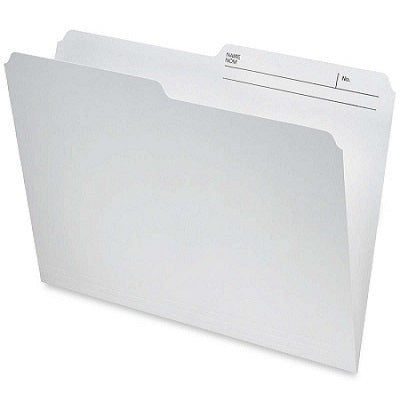 File Folder-Legal 10.5 Point Reversible, Ivory - R613