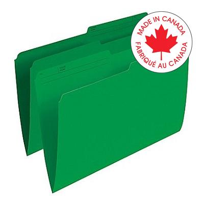 File Folder-Legal 10.5 Point Reversible, Green - R615 GRN