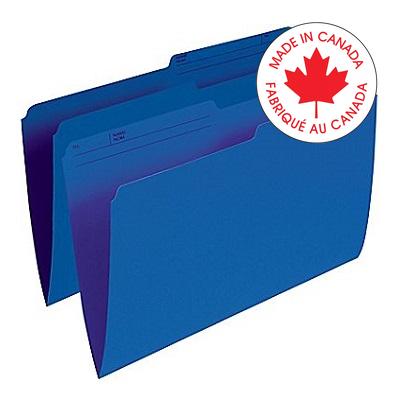 File Folder-Legal 10.5 Point Reversible, Navy - R615 NAV