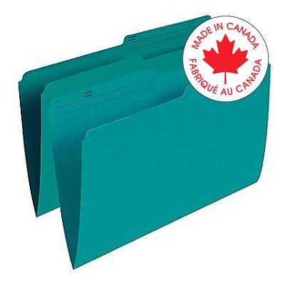 File Folder-Legal 10.5 Point Reversible, Teal - R615 TEA