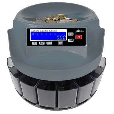 Coin Sorter-Automatic Quicksort, Canadian Sorter & Wraper - RC500-CA