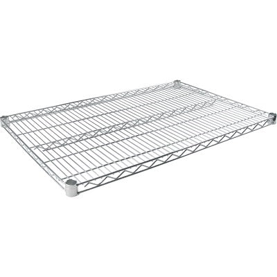 Shelf-Wire Heavy-Duty, Single 36"W X 24"D Chromate - RL040
