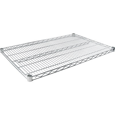 Shelf-Wire Heavy-Duty, Single 48"W X 24"D Chromate - RL041