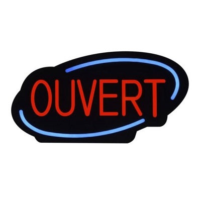 Sign-Led, Open (Ouvert), French - RSB-1340F