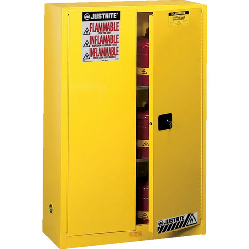Storage Cabinet-Flammable, Sure-Grip 45Gal, 2 Door - SAP510
