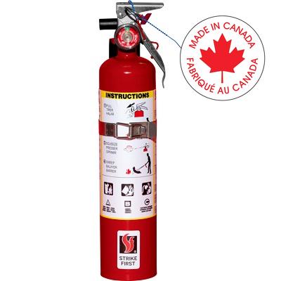 Fire Extinguisher-Strike First, Abc, 2.5 Lbs. Capacity - SAQ814