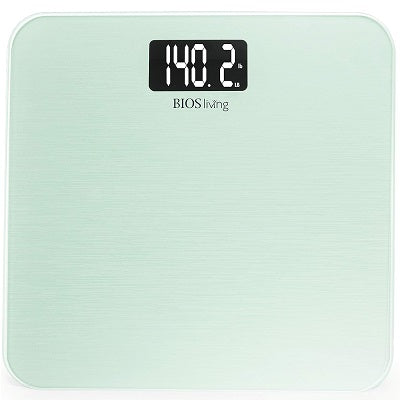 Scale-Bios Living Digital Bathroom Scale, Silver - SC429
