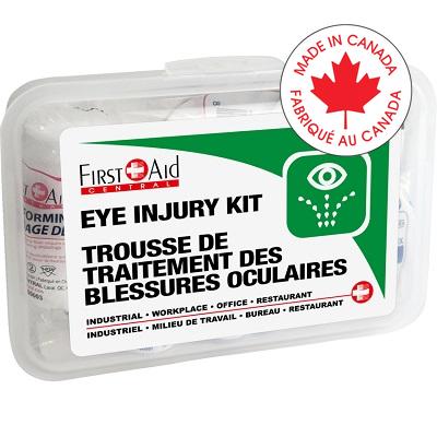 First Aid Kit-Eye Injury Kit, Plastic Case - SC-EKP