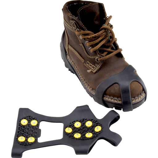 Shoe Cover-Anti Slip Ice Cleats, Steel Traction Studs, Med - SEA004