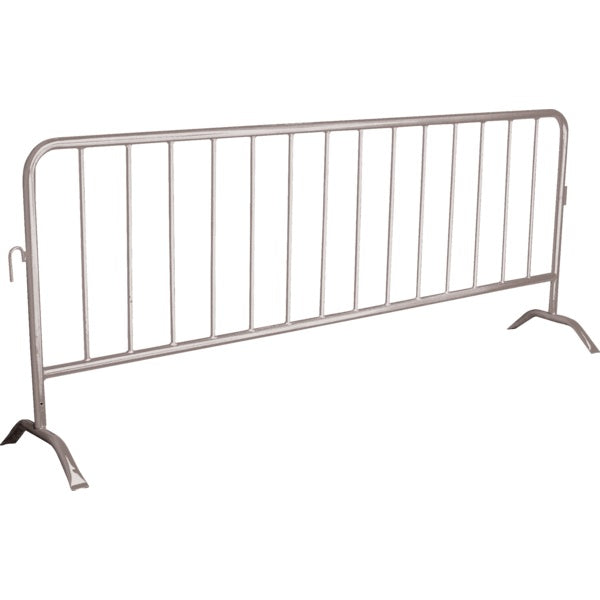 Barrier-Portable, Interlocking 102"L X 40"H Galvanized - SEE395