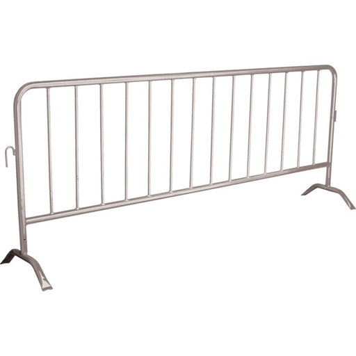 Barrier-Portable, Interlocking 102"L X 40"H Galvanized - SEE395