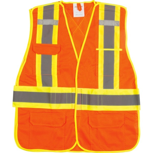 Vest-Safety, Surveyor Traffic, Csa, Orange, X-Large - SEF103