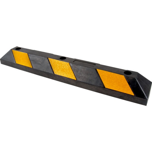 Parking Curb-Zenith 36 X 6 X 4" Black/ Yellow - SEH140