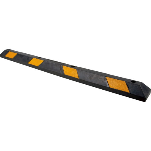 Parking Curb-Zenith 72 X 6 X 4" Black/ Yellow - SEH141