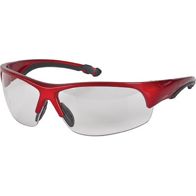 Safety Glasses-Zenith Z1900 Series, Red Frame - SEH632