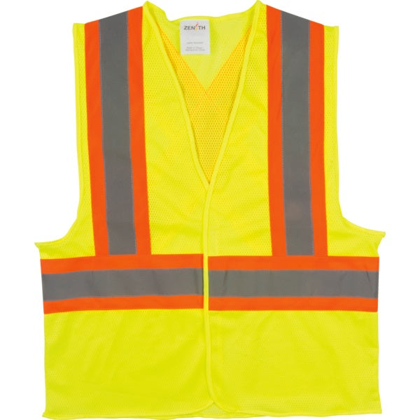 Vest-Safety, Traffic, Csa Compliant, Lime Yellow, Medium - SGI277