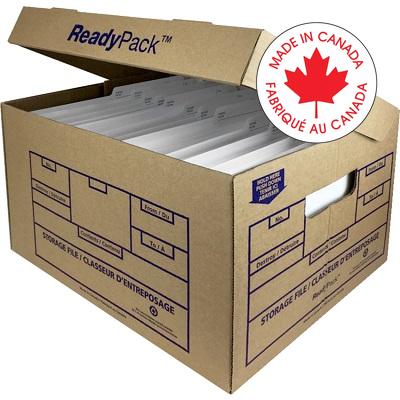File Box-Readypack, Letter/Legal 15X12X10, Kraft, 12/Pack - SHIC0715K