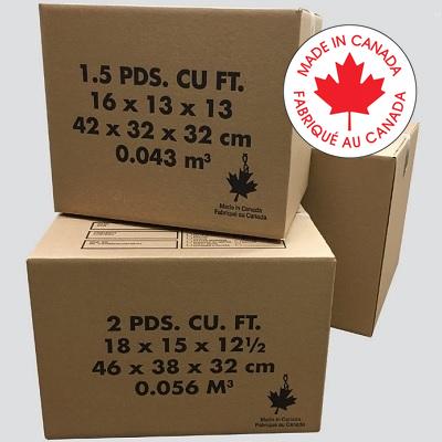 Box-Shipping, Corrugated 18 X 18 X 16"H, Kraft 15-Pack - SHIC1044
