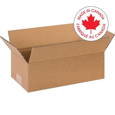 Box-Shipping, Corrugated 12 X 6 X 4, Kraft 25/Pk - SHIC244734