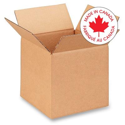 Box-Shipping, Corrugated 8 X 8 X 8"H, Kraft 25/Pack - SHIC355491