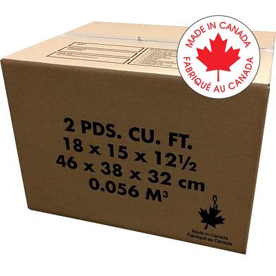 Box-Shipping, Corrugated 18 X 15 X 12-1/2"H, Kraft 20-Pack - SHIC48578