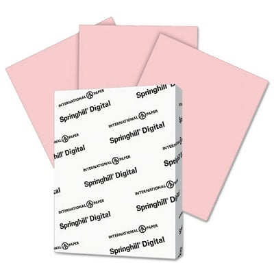 Cover Stock-Vellum Bristol Letter 67Lb Pink -76000 - SPRVPIN1952