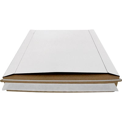 Mailer-Stayflat, 6" X 8" Lip & Seal, White 100/Ct - STAFP002