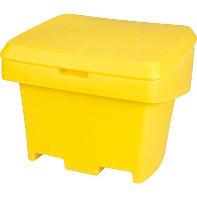 Salt Bin-Heavy Duty Outdooor Container 30"X24"X24", Yellow - STORALL500-YLW