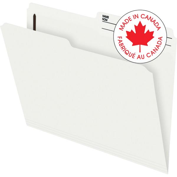 File Folder-Letter With Fastener, Right Tab, Ivory - STR413RT