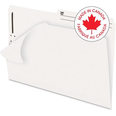 File Folder-Slim Trim With Fastener, Legal Ivory 10/Pack - STR613RT-10-10