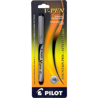 Pen-Fountain, Vpen Disposable, Black - SVK