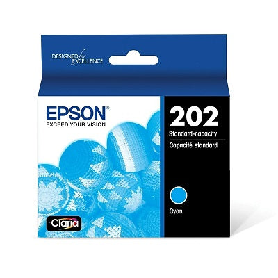 Inkjet Cartridge-Epson #202 Cyan - T202220S