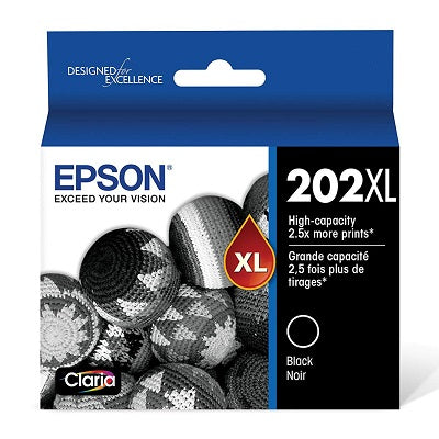 Inkjet Cartridge-Epson #202Xl Black - T202XL120S