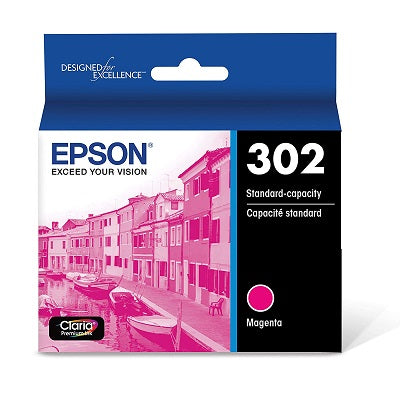Inkjet Cartridge-Epson #302 Magenta - T302320S