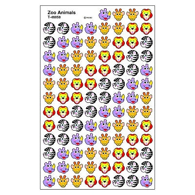 Stickers-Supershapes, Zoo Animals - T46058