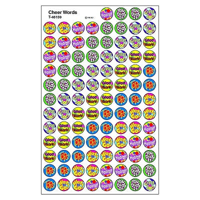 Stickers-Superspots, Cheer Words - T46159