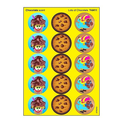 Stickers-Stinky Stickers, Lots Of Chocolate(Chocolate Scent) - T6411