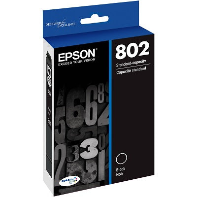 Inkjet Cartridge-Epson #802 Black - T802120S
