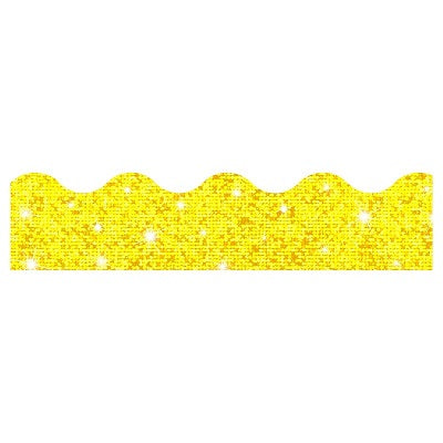 Border-Terrific Trimmers, Yellow Sparkle - T91412