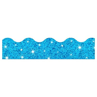 Border-Terrific Trimmers, Blue Sparkle - T91413