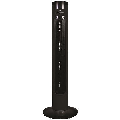 Fan-29" Tower, 3-Speed Oscillating With Timer, Black - TFN-1029B