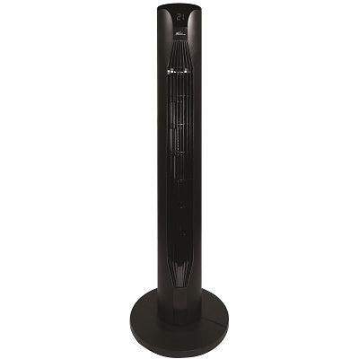 Fan-36" Tower, 3-Speed Oscillating With Timer, Black - TFN-1036B
