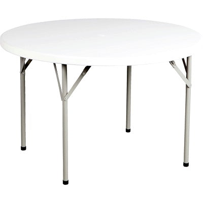 Table-Folding, Resin 45"X29" Round, Granite - TLT-R45-GN