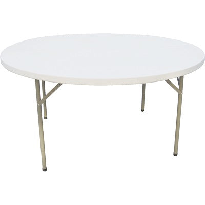 Table-Folding, Resin 60"X29" Round, Granite - TLT-R60-GN