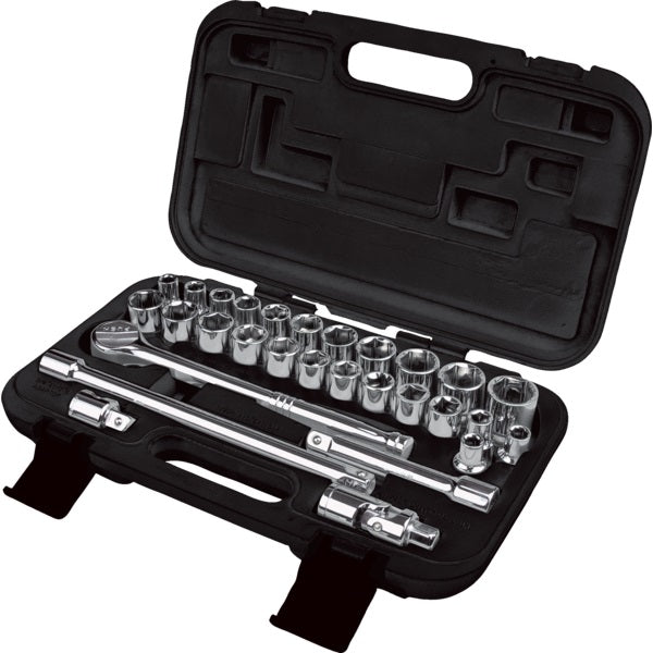 Socket Set-29 Piece 1/2" Sae/ Metric - TLV359