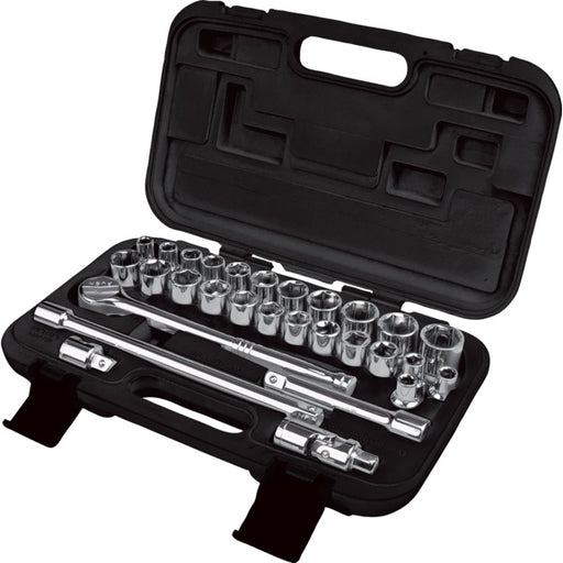 Socket Set-29 Piece 1/2" Sae/ Metric - TLV359