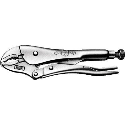 Pliers-Irwin, Vise-Grip W/ Wire Cutter, 7" Curved Jaw - TM917
