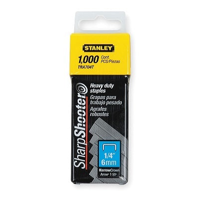 Staples-Sharpshooter Heavy Duty 1/4" Leg - TRA704T