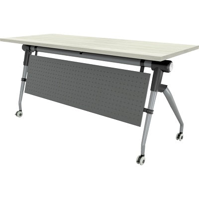 Table-Tucana Premium Flip Top, 60"W X 24"D Winter Wood - TU-98B-2460TBL-WW